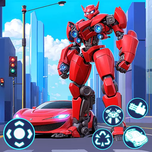 Smash Car: Robot Racing